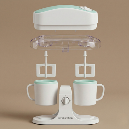 The Swirl Station - Dual Cup Ice Cream Maker